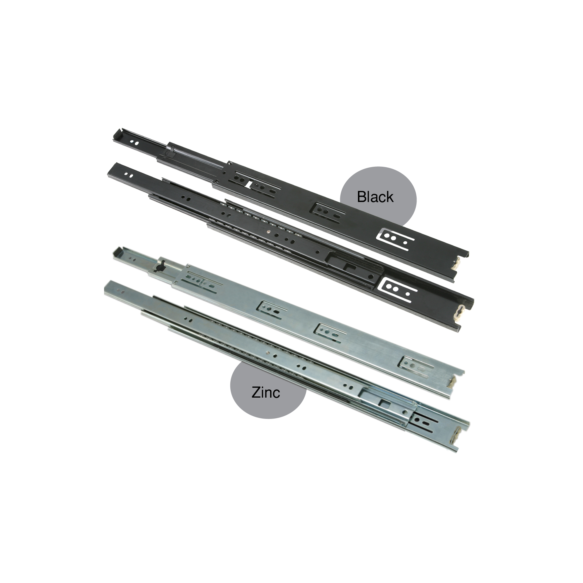 Full Extension 45KG Drawer Slides