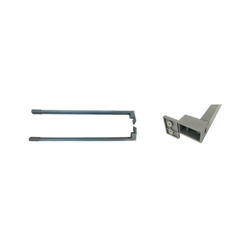 Ergotec Square Rail with Full-Extension and Soft-Close