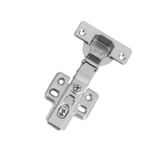 Soft Close Clip-on Hinge with 4 Hole Mounting Plate, Without Cover Cap And Screws