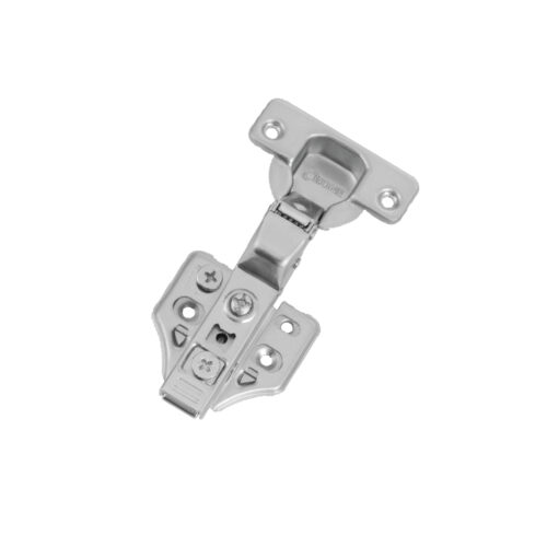 Soft Close Clip-on 3D ADJ. Hinge with 3 Hole Mounting Plate