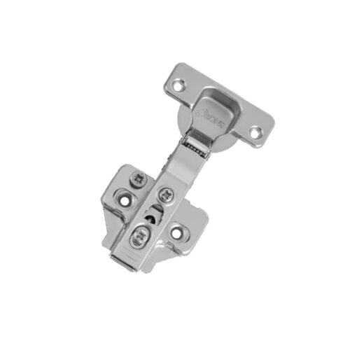 Soft Close Clip-on 3D ADJ. Hinge with 2 Hole Mounting Plate(without Cover CAP & Screws)